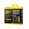 Nitecore D4 4Slots Battery Charger With LCD Screen